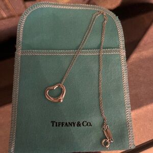 Tiffany & Co. Elsa Peretti® Open Heart Pendant in silver